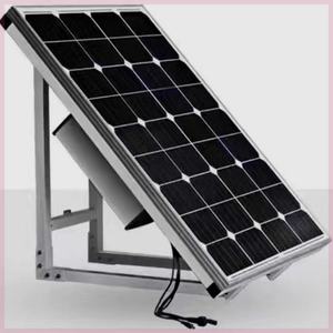 太阳能监控供电系统12V发电板锂电池安防发电组件户外防水不断电