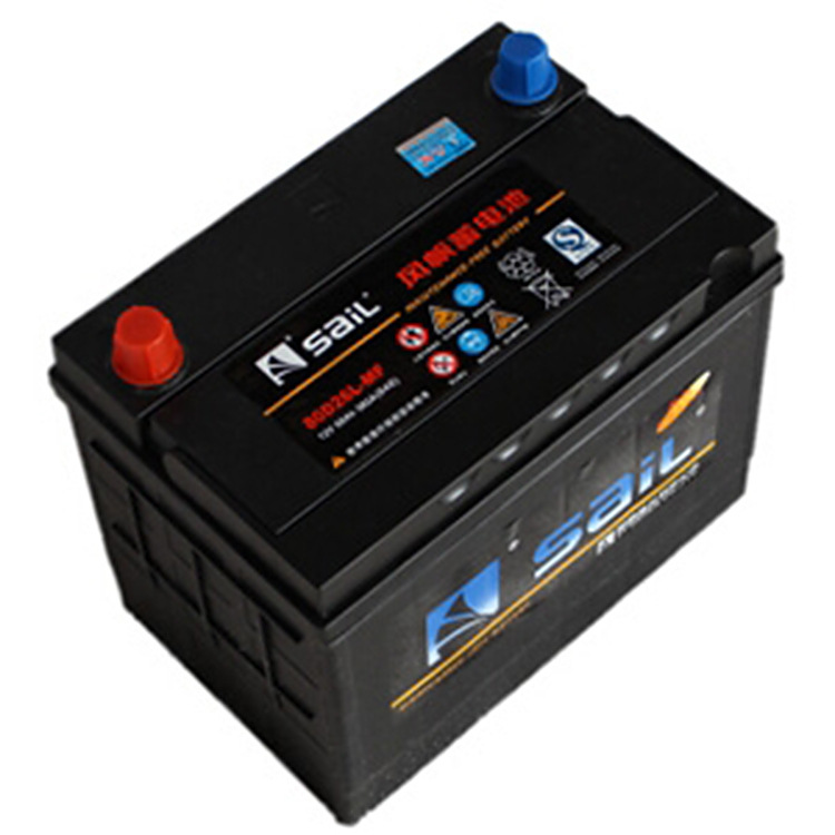 风帆80D26L免维护蓄电池 12v68ah蓄电池汽车电池电瓶