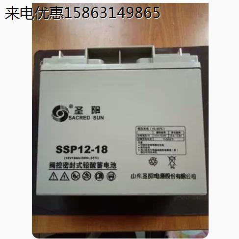 蓄电池12V18AH  铅酸蓄电池SSP12-18 质保一年