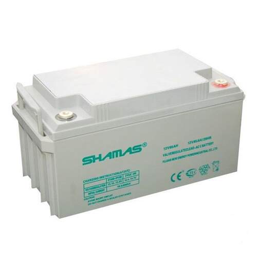 SHAMAS淞森蓄电池6GFM-65 12V6H/10HR免维护纸箱非进口