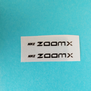 冷转印贴eva鞋底侧标Vaporfly Next3鞋底侧标ZoomX标字母贴纸修复