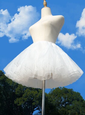 现货lolita裙撑四层暴力无骨软纱撑洛丽塔云朵棉花糖百搭cos蓬蓬