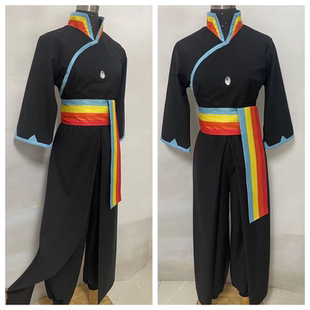 现货同版君悦sK.光遇彩虹武士裤cosplay光遇cos服装上衣裤子原创