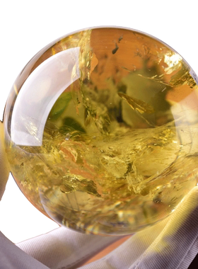 一物天然水晶球矿石办公室