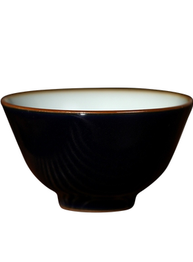 善窑厂霁蓝汝瓷主人杯