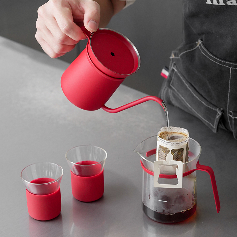 熊与杨挂耳迷你长嘴手冲壶咖啡壶