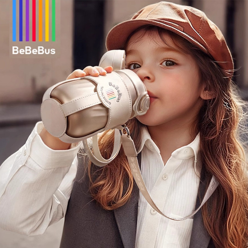 BeBeBus钻光儿童保温吸管杯图片