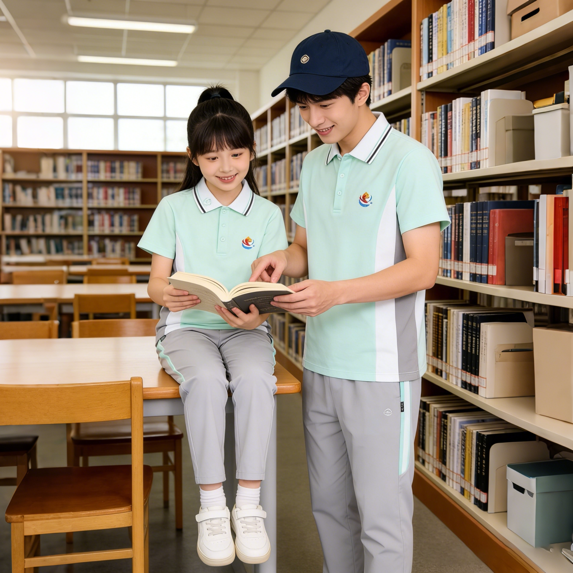江西宜春市校服中小学生统一夏季短袖短裤春秋棒球服外套长裤套装