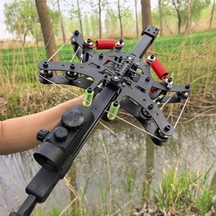 弹弓黑科技高精度成年人专用大弹弓超远威力新款50连发箭珠激光瞄