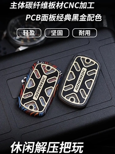 指尖无限位推推牌edc解压啪啪牌币段落指环黑科技解压上膛神器aaa