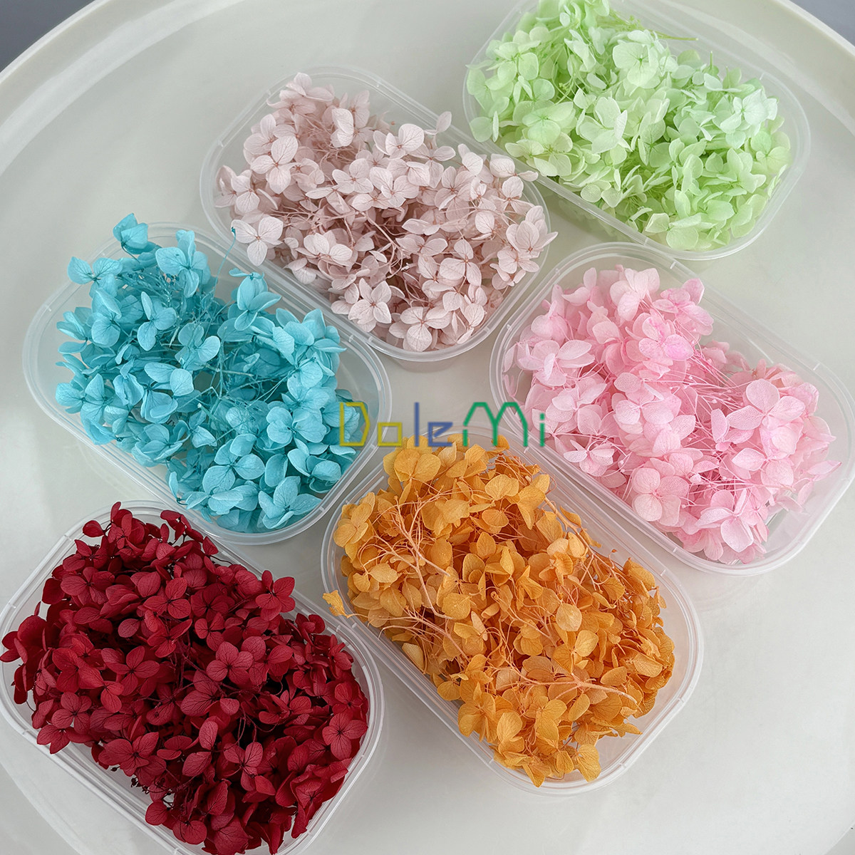 绣球花瓣手工diy永生花干花材料图片