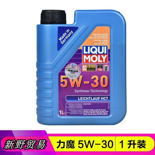 德国力魔原装进口雷神HC7汽车发动机全合成机油 5W30 LM8541 1L