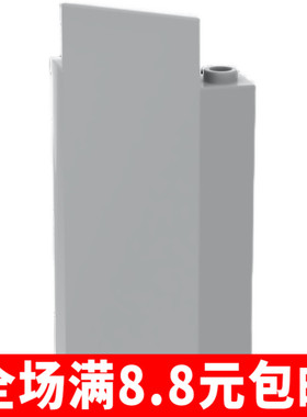 MOC 87421 小颗粒国产积木兼容配件3x3x6墙壁拐角特殊件补件