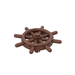 MOC国产积木兼容乐高4790 大船舵 航海船舵