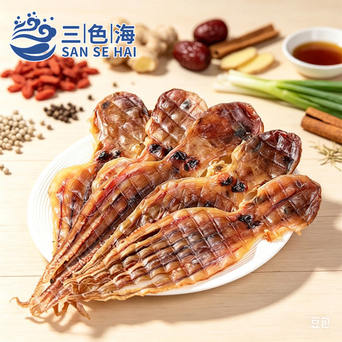 三色海淡干章鱼干八爪鱼干