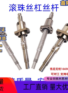 滚珠丝杠BSX0401 0501 0602 0601 0801 0802 1002 1202 1205 1505