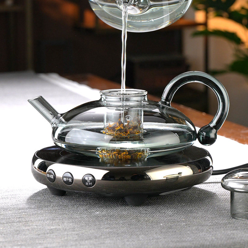 2026新款煮茶器家用超小高端煮茶壶套装迷你电陶炉小型超薄煮茶炉图片