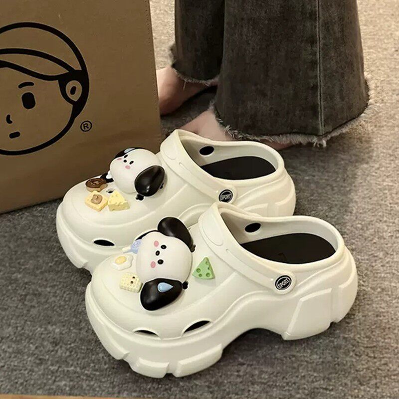 eva洞洞鞋男款2023新款沙滩防滑凉鞋情侣踩屎感拖鞋女款夏季外穿