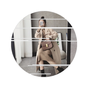 春冬季慵懒高领毛衣百搭女裙内搭宽松学生加厚长款过膝打底连衣裙