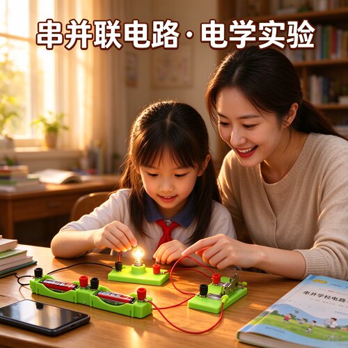简单电路科技小制作串并联实验