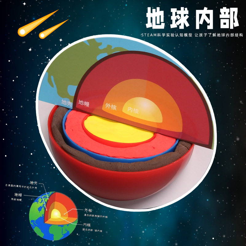 地球内部结构儿童认知科学实验