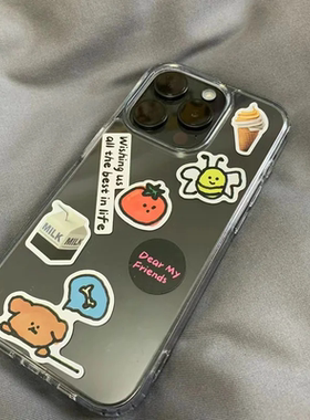 焱焱iPhone14/16promax苹果15pro手机壳13硅胶XSmaxxr12女款117透明8plusxs新款vivox100小米潮流荣耀200pro