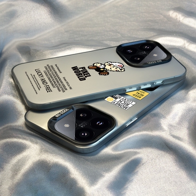 适用于小米14pro手机壳新款13高级11/10s潮牌卡通马里奥红米note13pro硬壳12pro+男女k70k60k50防摔k40套k30