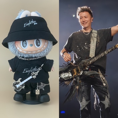 17cm拉布布谢霆锋演唱会应援T恤