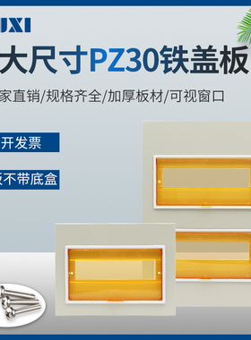 PZ30配电箱盖板12/15/18/20回路空开面板强电布线终端箱大型盖子