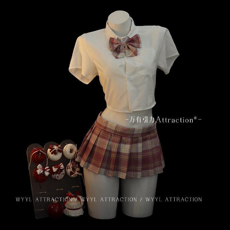 二次元学院风jk情趣制服性感qqny