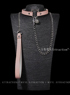 吸引力小猫项圈铃铛牵引绳