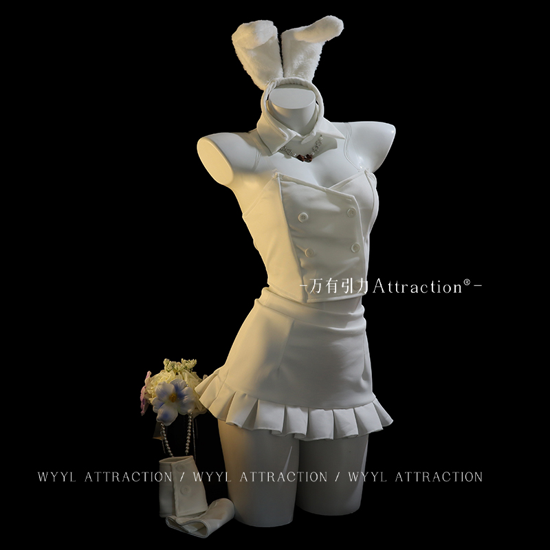 万有引力「乖兔叽」兔女郎cos服情趣制服套装cosplay服装qqny内衣