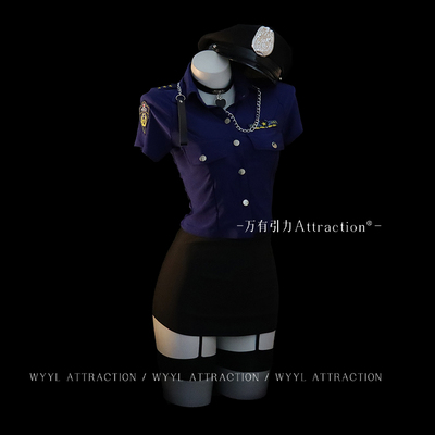 吸引力警官服装cos情趣制服