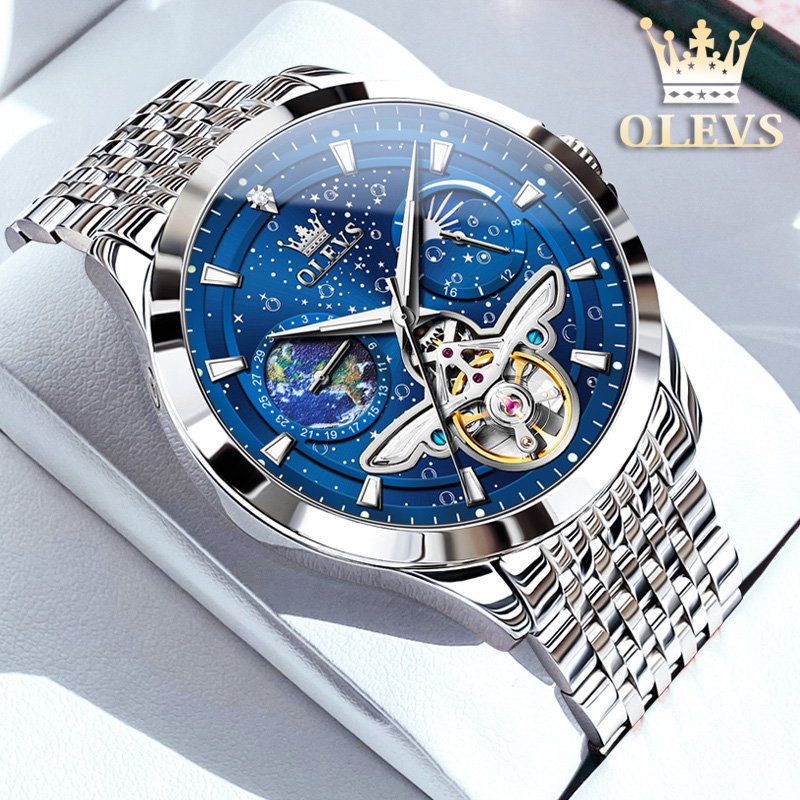 官方认证【瑞士手表】男士机械表