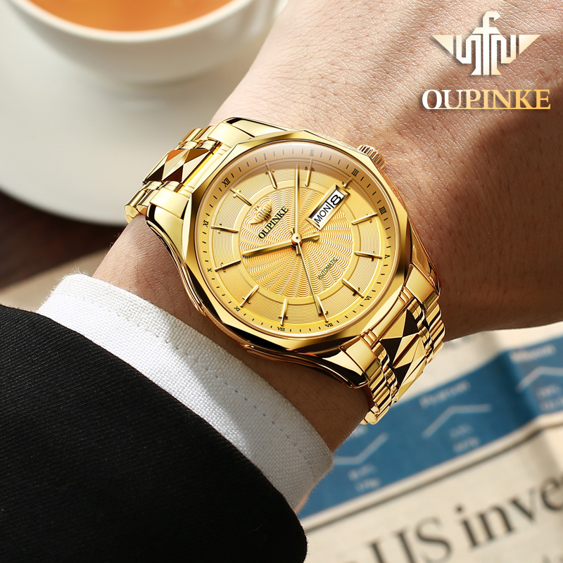 瑞士认证进口芯手表男士机械表