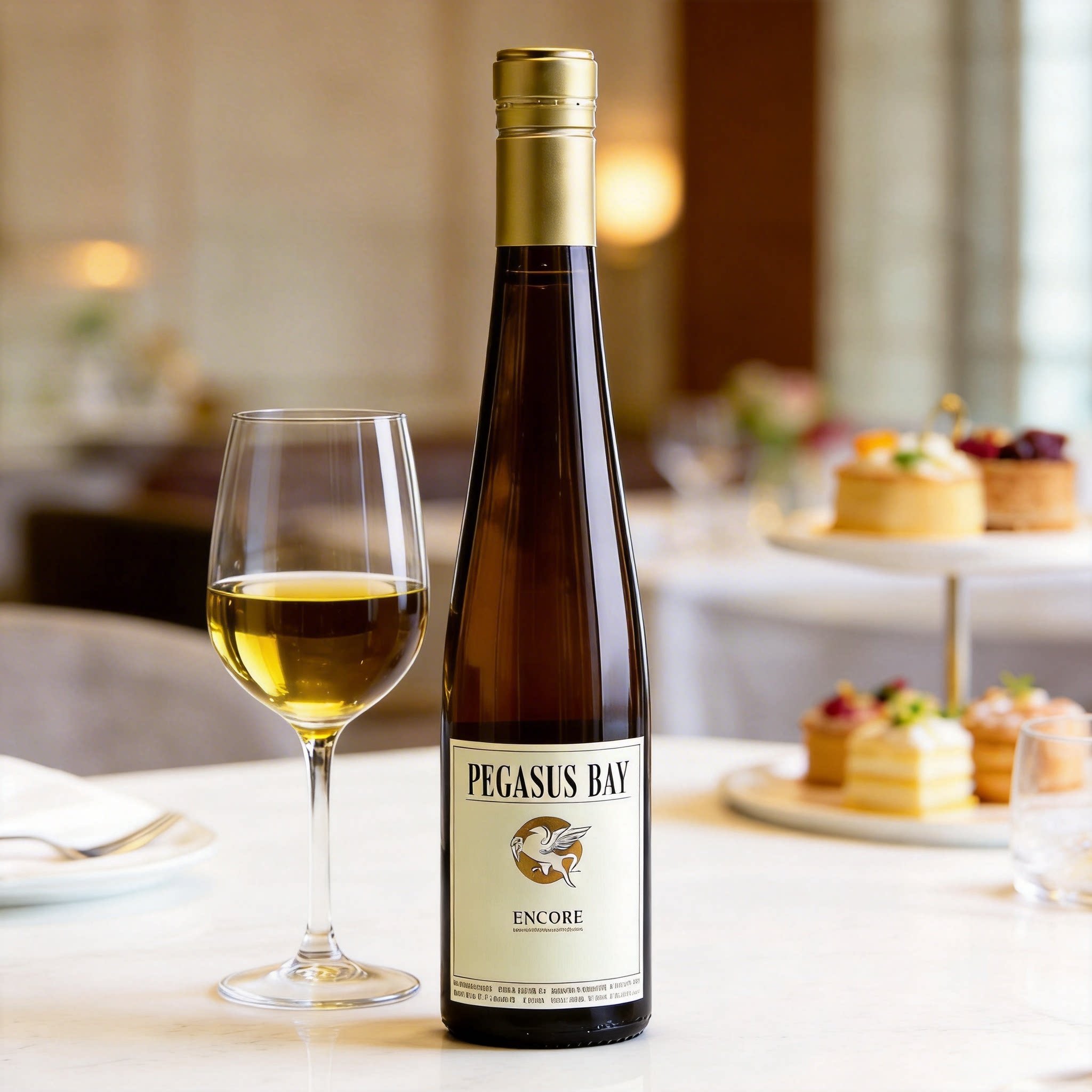 【高阶甜酒新西兰TBA】飞马湾安可贵族雷司令甜白葡萄酒375ml