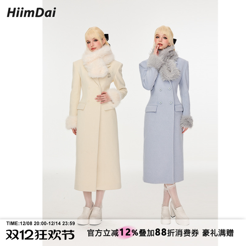 版型至上！HiimDai双面呢大衣