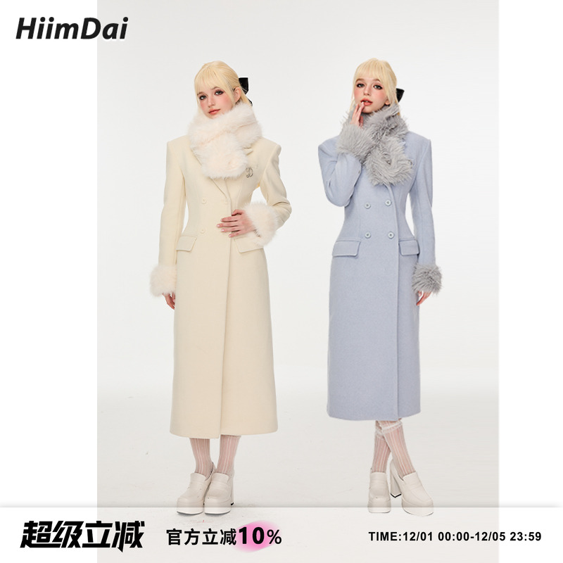 版型至上！HiimDai双面呢大衣