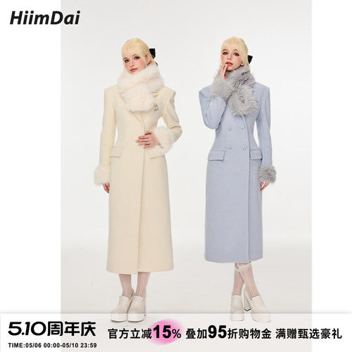 版型至上！HiimDai双面呢大衣