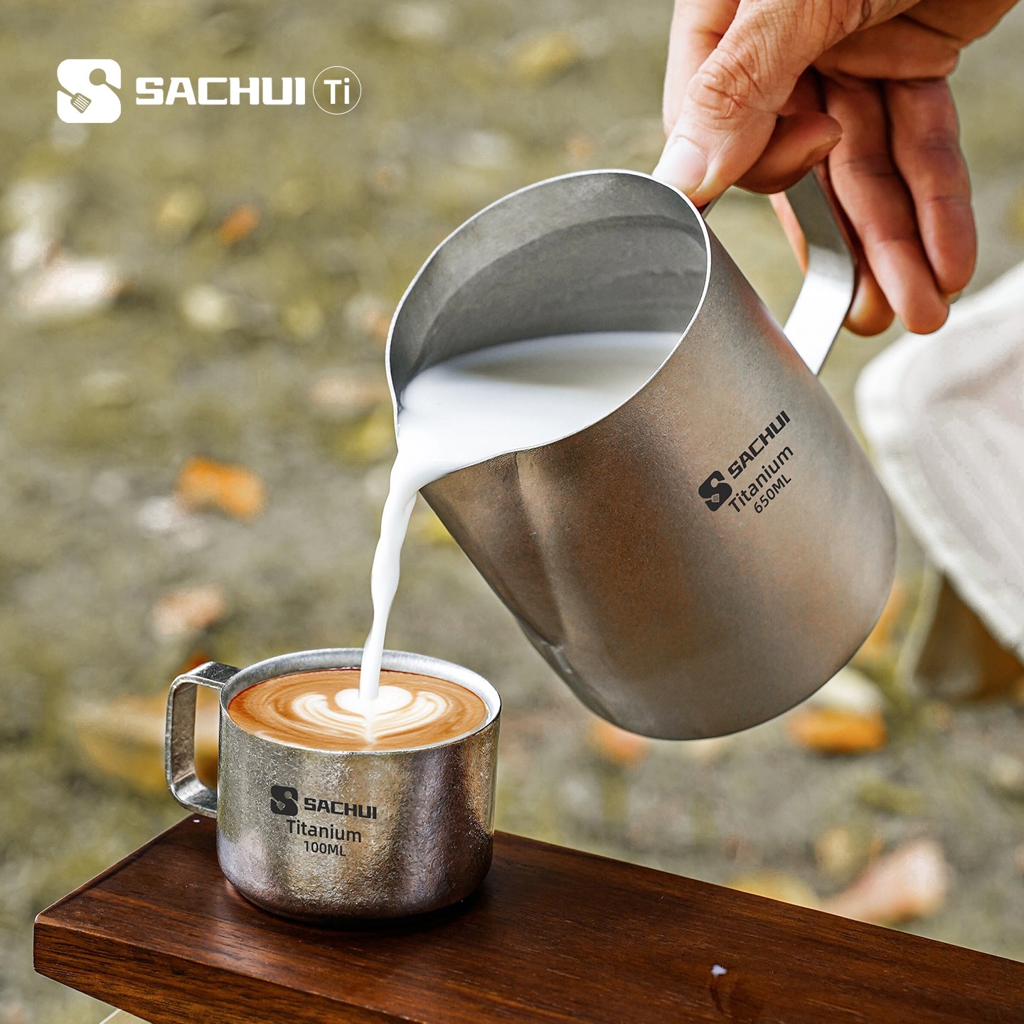 纯钛拉花杯650ML咖啡拿铁打奶缸尖嘴拉花缸奶泡杯专用拉花咖啡壶,餐饮具,拉花缸/拉花杯/打奶缸,淘宝优惠券,粉丝福利购,淘宝优惠卷