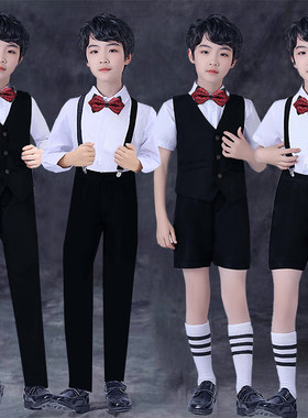 幼儿园钢琴朗诵演出服儿童礼服