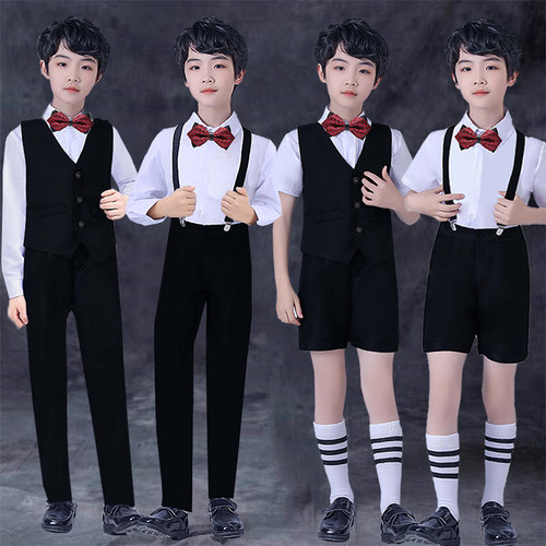 幼儿园钢琴朗诵演出服儿童礼服