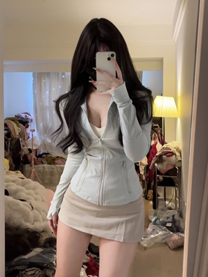 韩系收腰瑜伽紧身纯欲