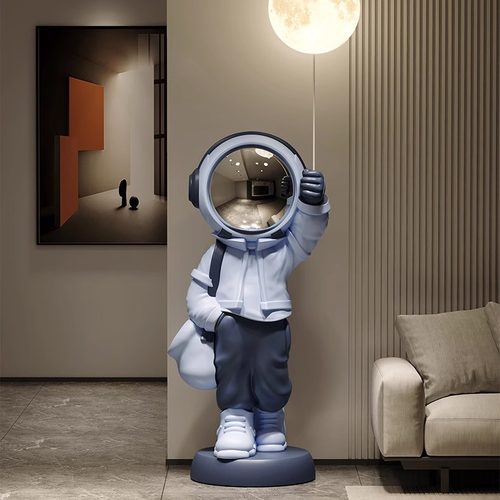 太空人太空人大摆件蓝牙音响客厅电视柜落地灯沙发旁乔迁新居礼物