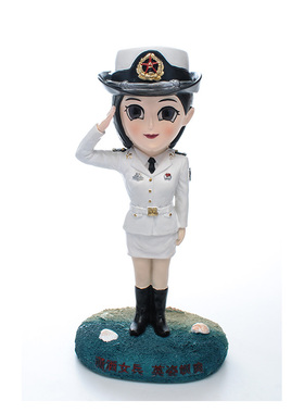 女兵玩偶兵哥哥军恋礼物部队文创