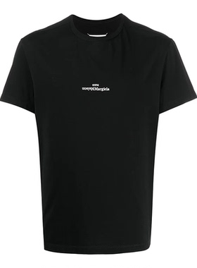 MAISON MARGIELA 男士扭曲感logo棉T恤国内现货S30GC0701S22816