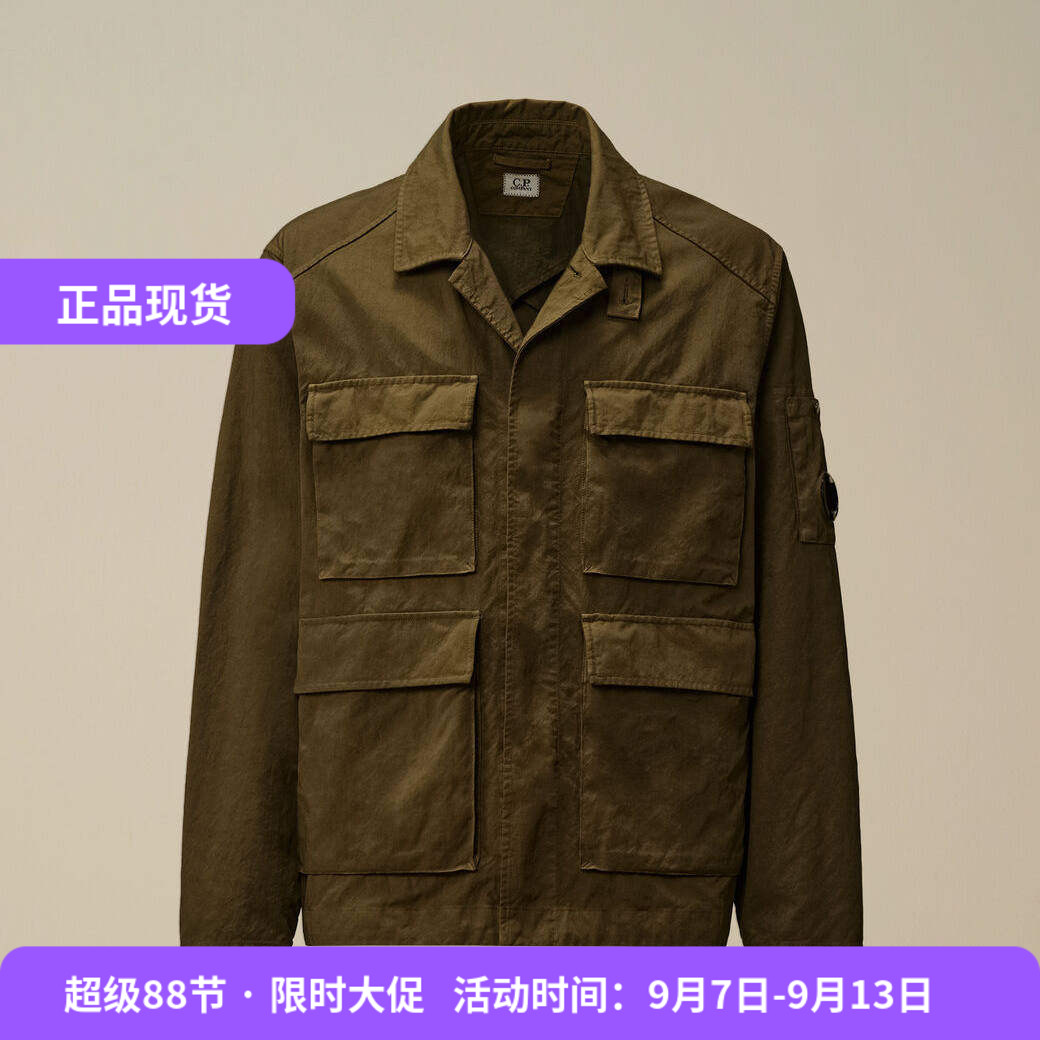 C.P.COMPANY多口袋斜纹野战夹克