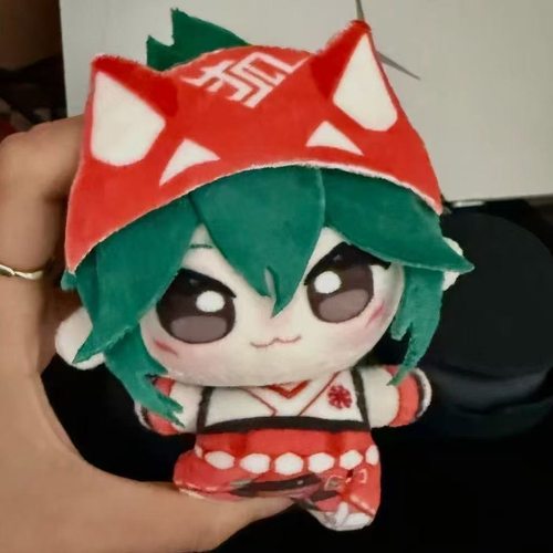 守望先锋游戏同人雾子10cm棉花娃娃二次元努努印花体玩偶毛绒公仔