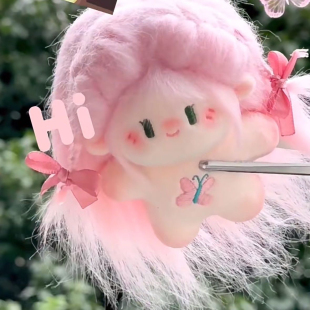 小马宝莉紫悦碧琪星光熠熠柔柔属性10CM棉花娃娃玩偶换装生日礼物