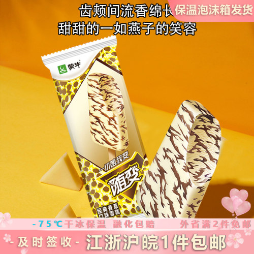 蒙牛随变经典香草冰淇淋
